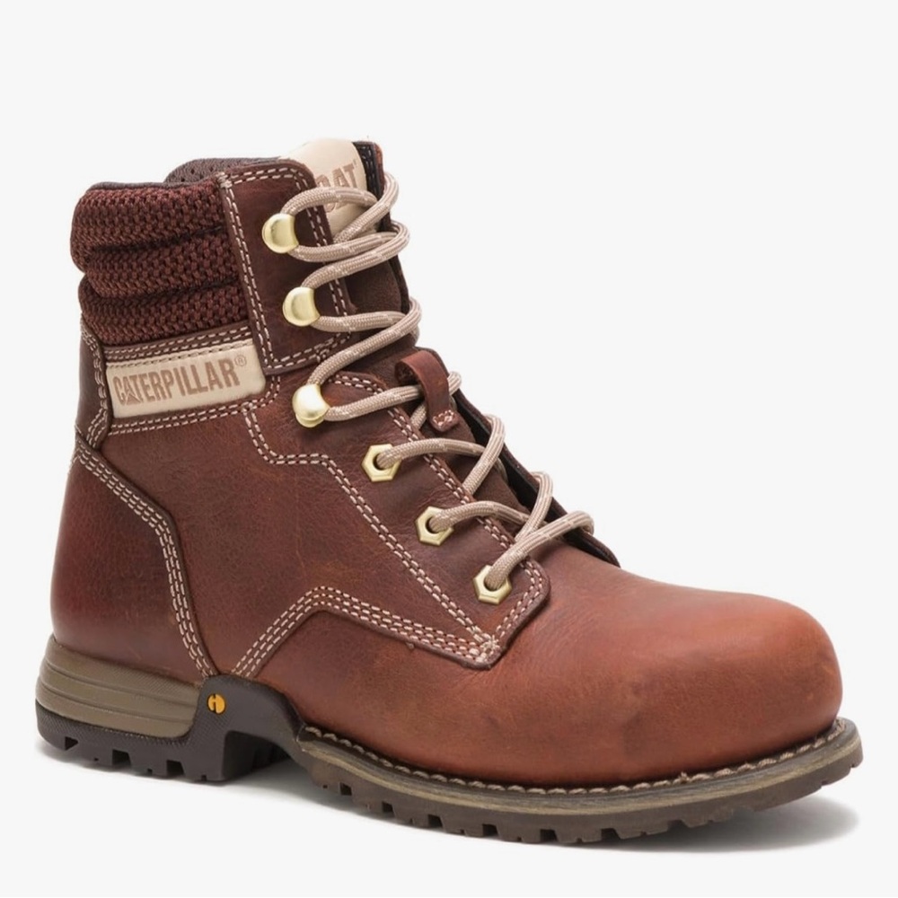Caterpillar Men's Chestnut Leather Boots